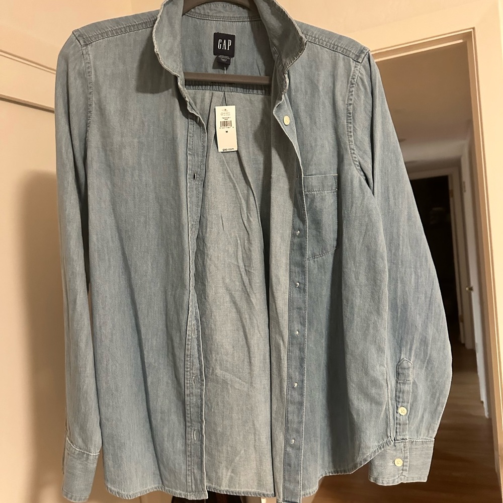 New with tags - denim blouse